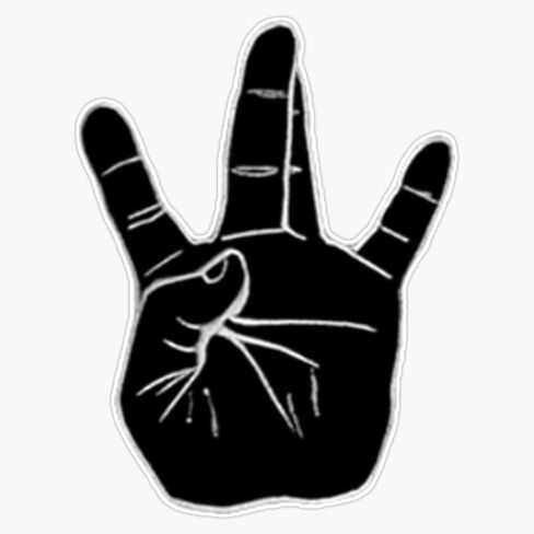Westside Hand Sticker Vinyl Waterproof Sticker Decal Car Laptop Wall Window Bumper Sticker 5" in Kuwait
