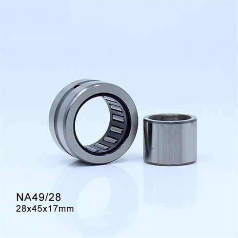 TMP1105 NA49/28 تحمل طوق الصلبة محامل إبرة مع الحلقة الداخلية 45449/28 45249/28 284517mm in Kuwait