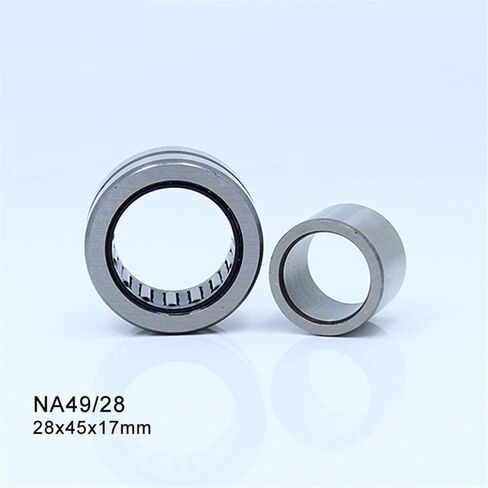 TMP1105 NA49/28 تحمل طوق الصلبة محامل إبرة مع الحلقة الداخلية 45449/28 45249/28 284517mm in Kuwait