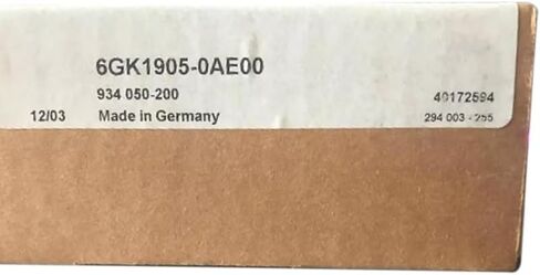 6GK1905-0AE00 New and Sealed in Box 6GK19050AE00 1 Year Warranty in Saudi Arabia
