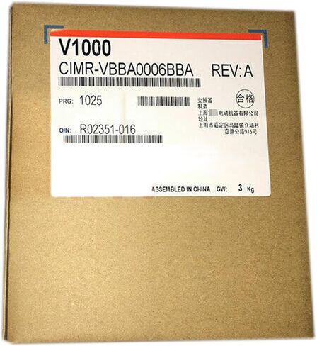 CIMR-VBBA0006BBA New and Sealed in Box CIMRVBBA0006BBA 1 Year Warranty in Saudi Arabia