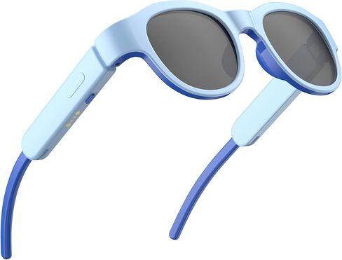 Kids Bluetooth Sunglasses with Open Ear Speakers, Polarized UV400 Audio Smart Sunglasses for Children Ages 6-12 in Kuwait