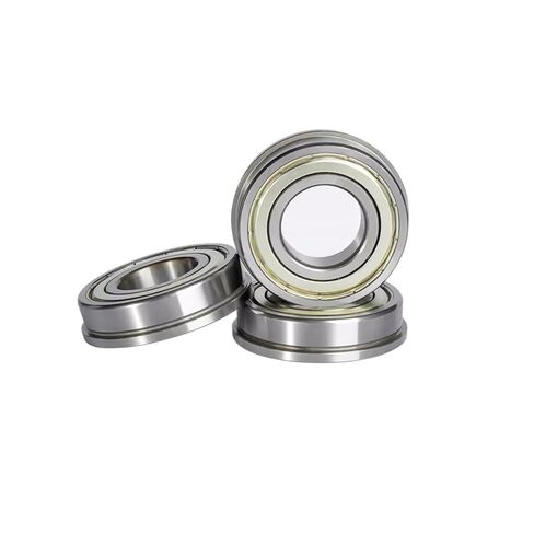 3PCS P5 Flange Bearing F6300/F6301/F6302/F6303/F6304/F6305/F6306/F6307 ZZ Deep Groove Flanged Ball Bearings(F6302-ZZ 15x42x13mm) in Saudi Arabia