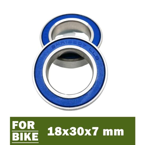 4Pcs SMR18307-2RS Bicycle Bearings 18 * 30 7mm ABEC-3 Stainless Double Sealed 18307RS Ball Bearing for IRD Bottom Brackets Accessories in Saudi Arabia