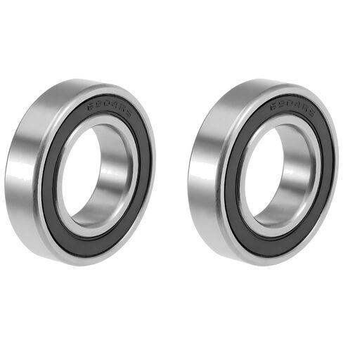 6904-2RS كرة أخدود عميقة تحمل ختم ممتاز ABEC3 20x37x9 مللي متر (2 قطعة) | 6904RS محمل أختام مزدوجة، مشحم مسبقًا، يقاوم الأحمال، للآلات الصناعية والأدوات الكهربائية والمعدات الميكانيكية in Kuwait