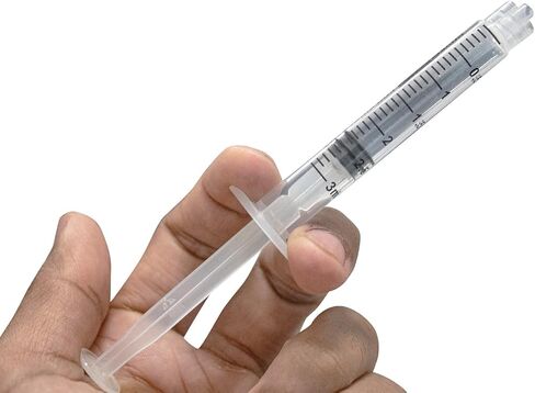 حقنة معقمة 3 مل مع طرف قفل Luer - 100 حقنة (بدون إبرة) مختومة بشكل فردي in Kuwait