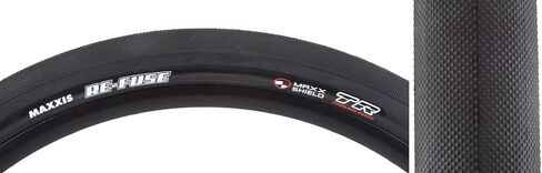 إطار Maxxis Re-Fuse - 700 × 32، بدون أنبوب، قابل للطي، أسود، مزدوج، MaxxShield in Kuwait