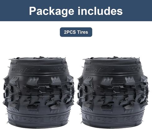 YUNSCM 2-PCS 20" إطارات دراجة 20x1.95/53-406 متوافقة مع إطارات الدراجة الجبلية 20x1.95 (Y-1439) in Kuwait