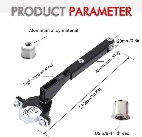 Belt Sander attachments for Angle Grinder, Detailing Bandfile Sander adapter,US 5/8-11 Thread,Suitable for Welding Points Grinding,Woodworking and Metal Rust Removal. in Saudi Arabia