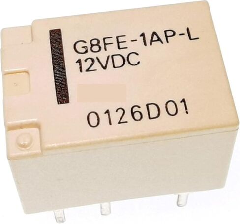 AMNOOL G8FE مرحل تلقائي G8FE-1AP-L G8FE-1AP-L-12VDC DIP6 12 فولت (اللون: 5 قطع، الحجم: G8FE-1AP-L) in Kuwait