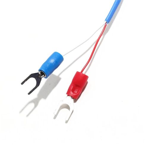 1PC Surface Temperature Sensor Type K/J/T-Patch Thermocouple High-Temperature Sheet Sticks Temperature Sensor Probe 1m/2m/3m | T Length 2m in Saudi Arabia