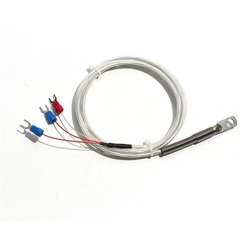 1PC 5mm 6mm Hole Washer PT100 Type Thermocouple Gasket Type Probe 1-10M Cable for Industrial Temperature Sensor -50~420°C | 5mm Cable3M in Saudi Arabia