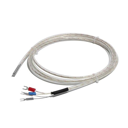 K/E Type Thermocouple Temperature Sensor Platinum Resistance Corrosion-Resistant Acid & Alkali Probe Transparent PTFE Wire | Lead L 4m,E Type in Saudi Arabia