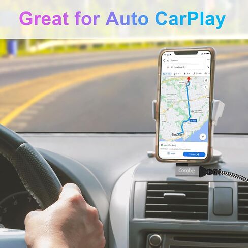 8FT USB to USB C Cable 90 Degree, 10Gbps USB 3.1 Gen 2 Data Transfer, 3A Fast Charging USB A to Type C Cord, Reliable CarPlay Cable for iPhone 17/16/15 Pro Max, Galaxy S25/S24/S23/S22, Android Auto in Saudi Arabia