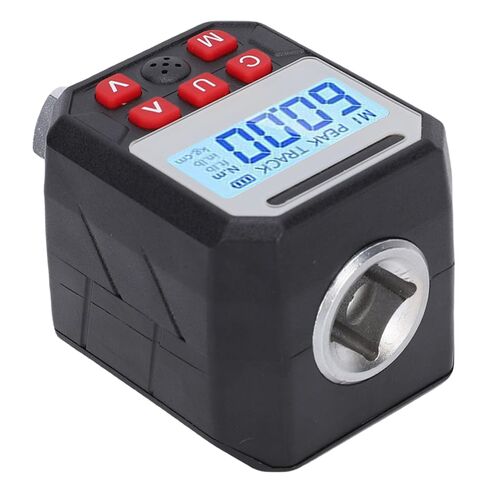 Hyuduo 1/2in محول مفتاح عزم الدوران الرقمي 0-60Nm 0.01Nm دقة 500 مجموعة بيانات تخزين مع صفارة LED 80% 90% 100% تنبيهات المسار أوضاع محددة مسبقًا لصيانة السيارة والدراجة النارية in Kuwait