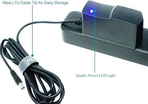 MaxLLTo 6ft اضافية طويلة 9 فولت التيار المتناوب تيار مستمر محول شاحن ل كاسيو CTK-800 CTK-900 CTK-2000 CTK2100 لوحة المفاتيح PSU in Kuwait