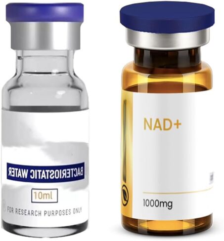 سر طول العمر NAD+ قارورة الببتيد، 1000 مجم مسحوق مجفف بالتجميد، نقاء > 99% مع مجموعة قارورة معقمة سعة 10 مل in Kuwait