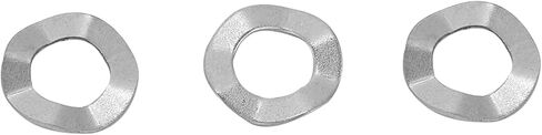 M4 100Pcs Stainless Steel, Mower Spring Washer Washer Gasket Spring Washers Lock Tools (M8(50PCS)) in Kuwait