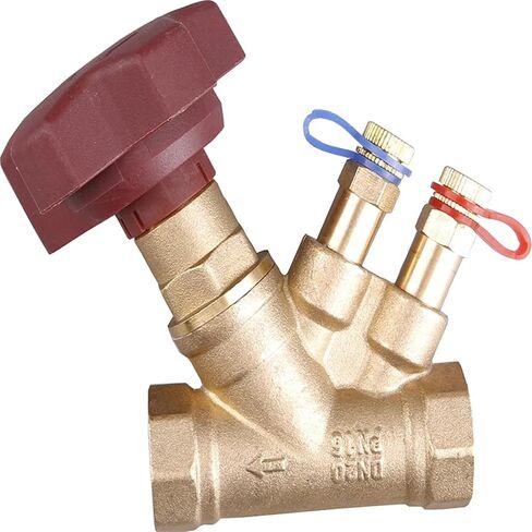 DN15 DN20 DN25 صمام التحكم في التدفق ميزان نحاسي DN32 DN40(DN40) in Kuwait