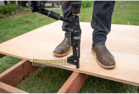 أداة القيادة المسمار Simpson Strong-Tie QDPROJECTPRO Quik Drive Project Pro - تقنية التغذية التلقائية، تقوم بتثبيت البراغي بشكل أسرع بما يصل إلى 4X، وتعمل مع معظم المثقاب اللاسلكي أو محركات السائق (عبوة من 3) in Kuwait