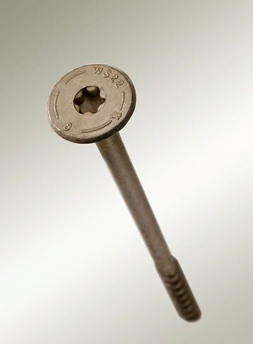 براغي خشبية Simpson Strong-Tie SDWS22400DB (درجة خارجية)، 0.220 بوصة × 4 بوصة، مطلية بحاجز مزدوج، رأس غسالة، نقطة سن المنشار، أسمر ضارب للصفرة (عبوة من 600) in Kuwait