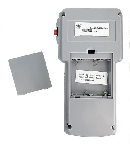 Portable Turbidimeter Lab 400NTU Turbidity Meters Analyzer Tester for Analyzing Water Turbidity with 0.01 Minimum Indication Formazine Standard Turbidity Solution in Kuwait