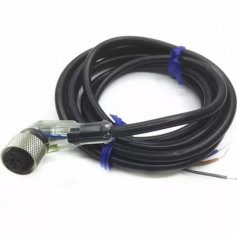 Accessories M12 CL4-12 Plug Connector Aviation Socket Direct Plug Bent Plug Vibration Sensor in Kuwait