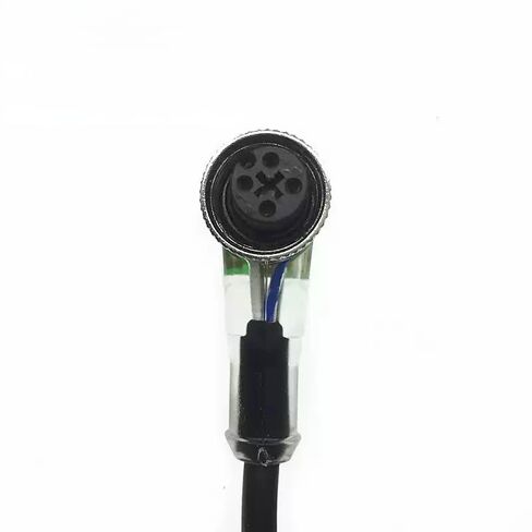 Accessories M12 CL4-12 Plug Connector Aviation Socket Direct Plug Bent Plug Vibration Sensor in Kuwait