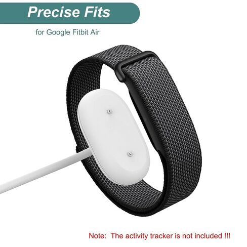 شاحن Kissmart لتعقب الأنشطة بدون شاشة Google Fitbit Air (أبيض) | كابل شحن USB-C مغناطيسي بديل مع سلك بطول 3.3 قدم/1 متر لـ Fitbit Air in Kuwait