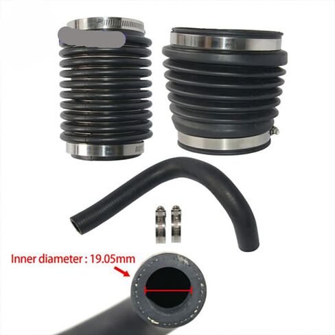 طقم منفاخ خرطوم العادم U-Joint 875822 متوافق مع محركات Penta Stern AQ DP PT DP DPX SP 876294 876631 876632 875848 in Kuwait