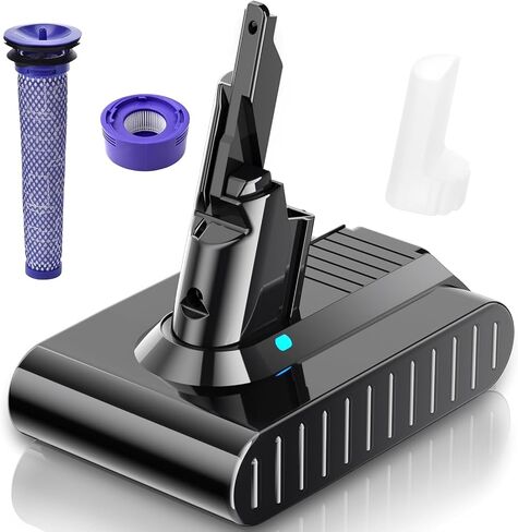 6000mAh Replacement for V7 SV11 Battery Compatible with V7 Motorhead/Animal/Trigger/Absolute/Fluffy/Car+Boat Handheld Cordless Vacuum Cleaner (Not Fit V6, V8) in Saudi Arabia