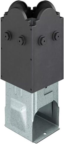 Simpson Strong-Tie MPB66Z MPBZ ZMAX قاعدة عمود لحظة مجلفنة لـ 6 × 6 مع براغي SDS in Kuwait