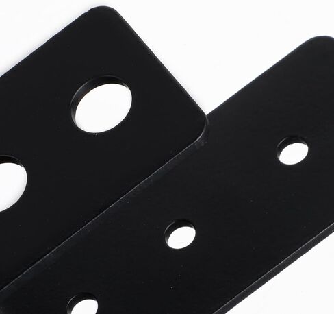 8 عبوات من دعامات حاجز الباب، حامل قضيب مفتوح على شكل حرف U مع براغي ومرساة، حامل أمان شديد التحمل، حامل أدوات سدادة للحظيرة، السقيفة، أبواب المرآب، يناسب لوحات 2 × 4 in Kuwait