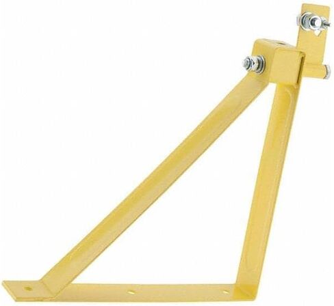 PRO SOURCE Yellow Wall Mount Bracket Kit for Industrial Air Circulator Fan Head: fits 24" to 30" Fan Head in Kuwait