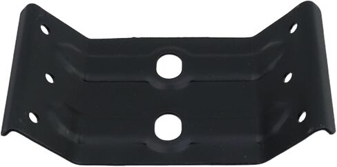 4pcs Table Leg Corner Brackets Metal Surface Mount Corner Braces Black Furniture Support for Table Aprons Desk Leg Shelf Frame in Kuwait