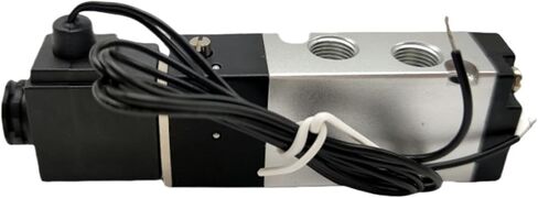4V110-m5 Pneumatic Control Solenoid Valve 5 Way 2 Position DC 24V 12V AC 110V AC220V air Valves(with Wires,AC 110V) in Kuwait