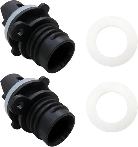 2024 NEW 2Pcs Electric Pump for Halkey-Roberts (HR) Valve Adapter for Electric Paddle Board Pump, Sup Pump Adaptor with 3 Gaskets in Kuwait