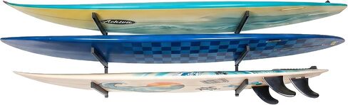 StoreYourBoard G-Vert Mini Wall Rack – Heavy-Duty Indoor Adjustable Multi-Sport Board Rack, 5 Levels for Surfboards, Paddle Boards, Snowboards, Skateboards and More, Holds 200 lbs in Kuwait