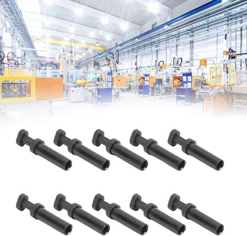 100Pcs 6mm Push-to-Connect Fitting Plugs, Easy-Install Plastic Pneumatic Blanking Plugs for Pipes and Tubing in Kuwait