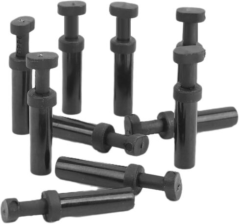 100Pcs 6mm Push-to-Connect Fitting Plugs, Easy-Install Plastic Pneumatic Blanking Plugs for Pipes and Tubing in Kuwait