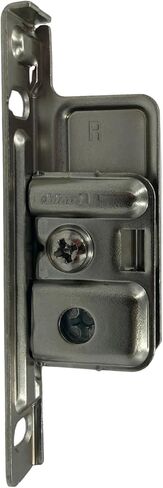 Blum ZSF.1700 R METABOX Right Screw-On Drawer Standard Front Fixing Bracket, Nickel in Kuwait
