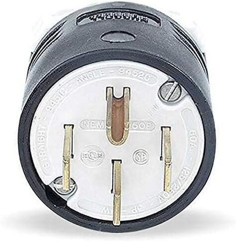 4 Wire Industrial Straight Blade Plug - Wiring DEVICE-HBL9451C in Saudi Arabia