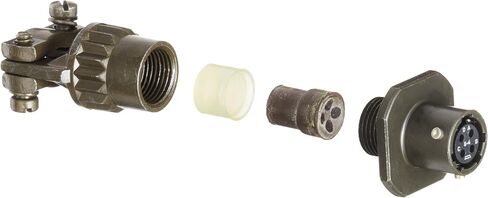 PT01E-8-4S Circular Connector Socket Environmental Resisting with Strain Relief Bayonet Coupling Solder Termination Cable Connecting Plug 8-4 Insert Arrangement 8 Shell Size 4 Contacts in Saudi Arabia