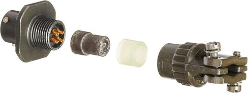 PT01E-8-4S Circular Connector Socket Environmental Resisting with Strain Relief Bayonet Coupling Solder Termination Cable Connecting Plug 8-4 Insert Arrangement 8 Shell Size 4 Contacts in Saudi Arabia