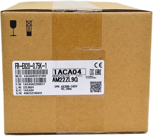 FR-E820-0.75K-1 New and Sealed in Box FRE8200.75K1 1 Year Warranty in Saudi Arabia