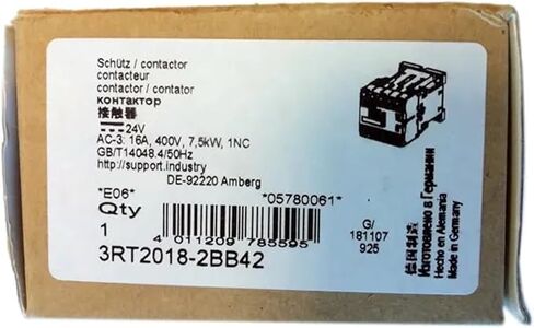 3RT2018-2BB42 3RT20182BB42 Sealed in Box 1 Year Warranty in Saudi Arabia