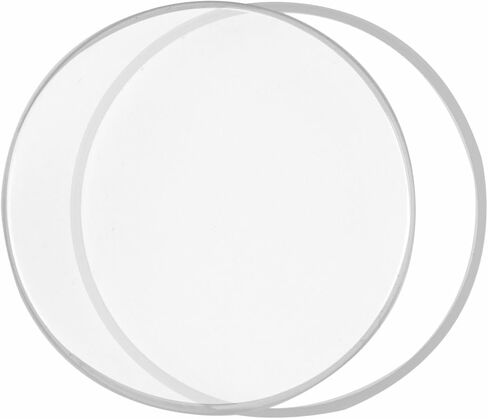 Ewatchparts Transparent Anti Reflective Sapphire Replacement Watch Crystal 37.20mm Compatible With Most Watches in Saudi Arabia