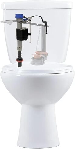 Universal Toilet Fill Valve High Performance Water Control Easy Install Adjustable Tank Bowl Refilling Anti-Siphon Design in Saudi Arabia