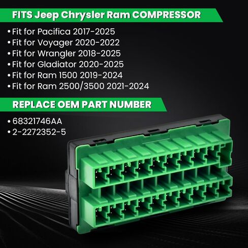 68321746AA CAN-C Buss Star Splice Block Fuse Connector Fit for Jeep Gladiator/Wrangler JT JL for Chrysler Pacifica/Voyager for Dodge Ram 1500/2500/3500 2017-2025#2-2272352-5 in Kuwait