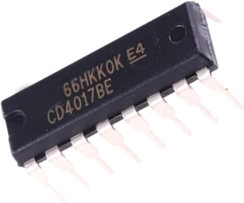 CD4017 CD4017BE DIP-16 عقد عداد مقسم IC رقاقة شرائح DIP16 10 قطعة in Kuwait